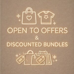 Open To Reasonable Offers!